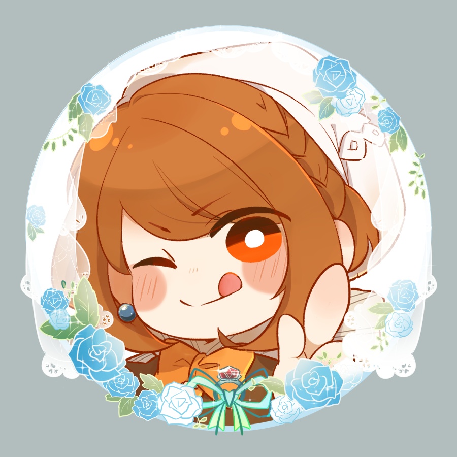 アイコンリング(SNS装飾)~ジューンブライド~