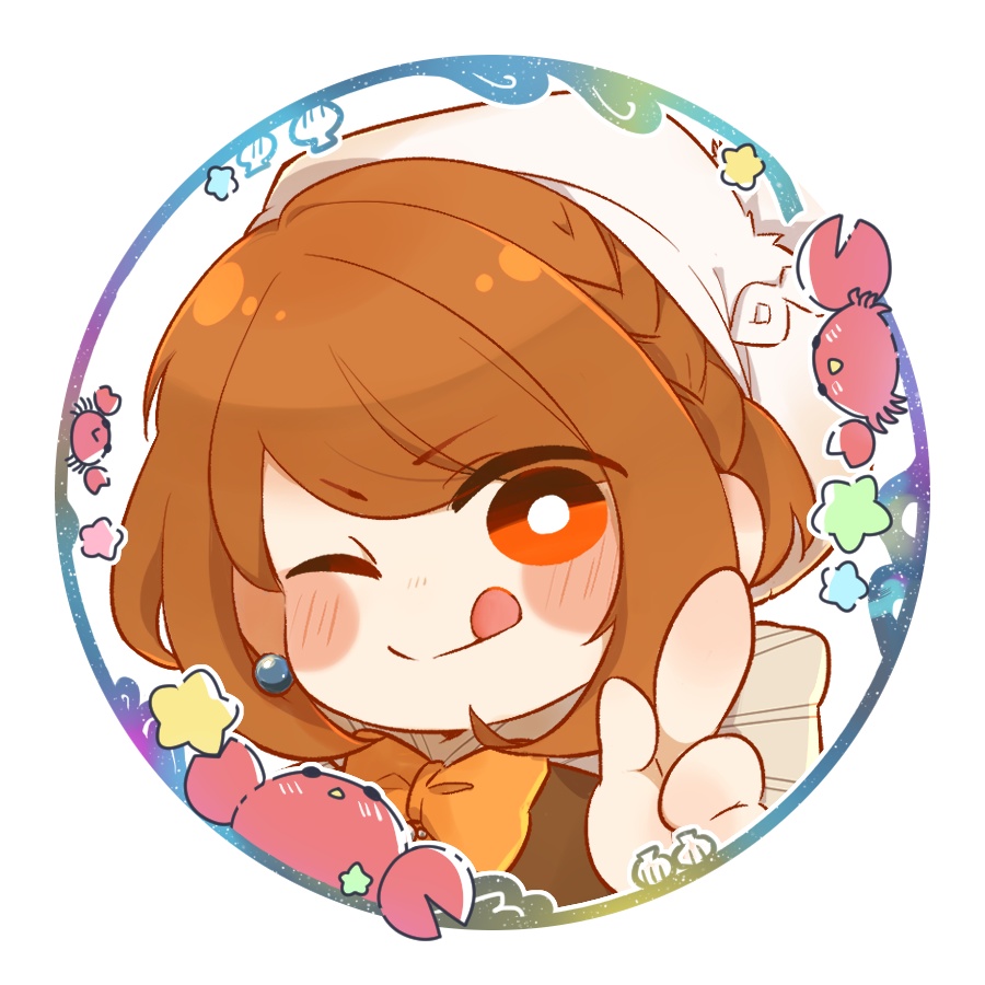 アイコンリング(SNS装飾)~かにざ~