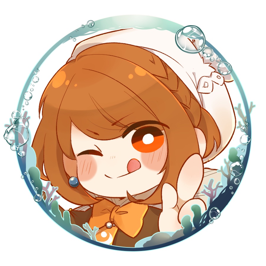 アイコンリング(SNS装飾)~うみのひ~