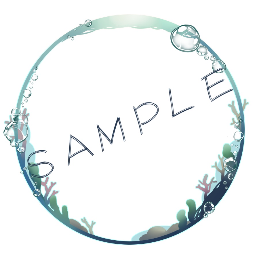 アイコンリング(SNS装飾)~うみのひ&かにざ~