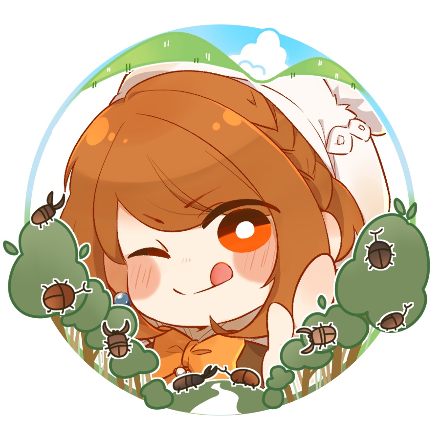 アイコンリング(SNS装飾)~やまのひ&ししざ~