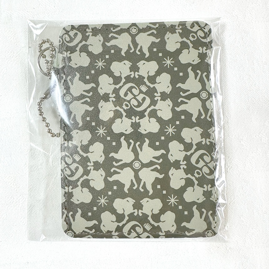 よく見たら【グレッグル】パスケース+「せやな」キーチャーム付き/ポケモン