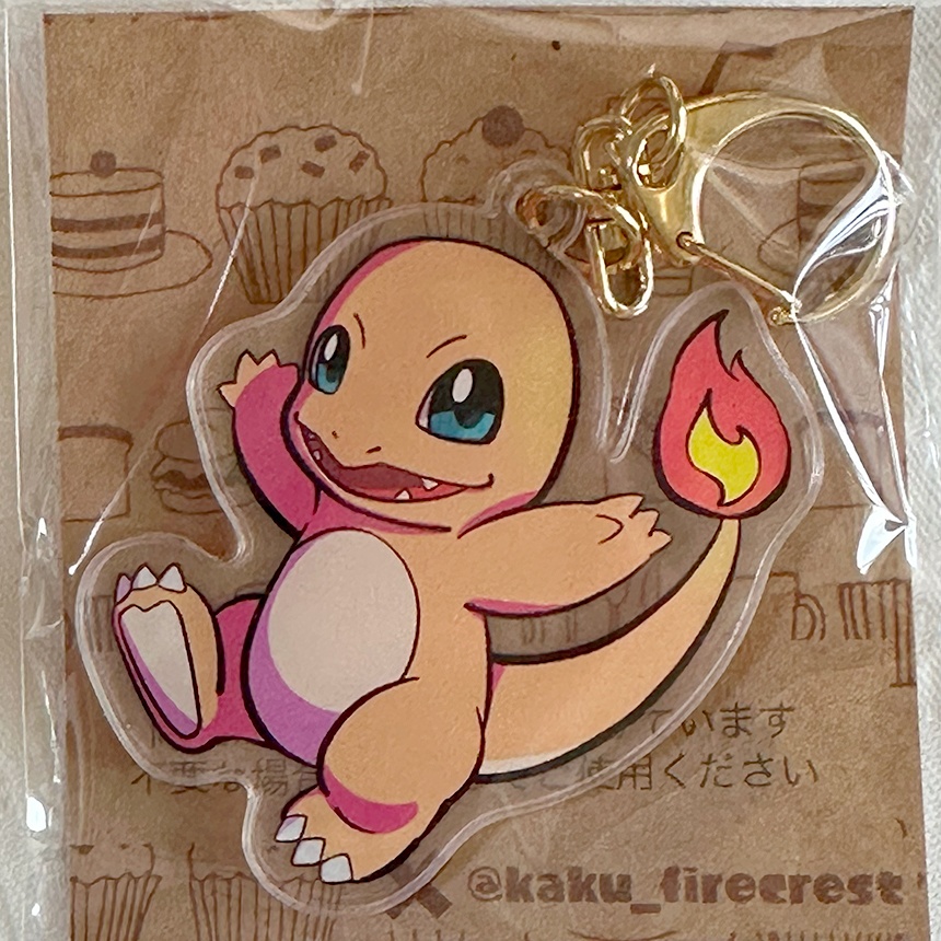 【ヒトカゲ】アクリルキーホルダー／ポケモン