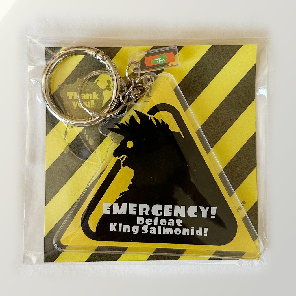 【ヨコヅナ】残業決定!EMERGENCY! アクリルキーホルダー/スプラトゥーン