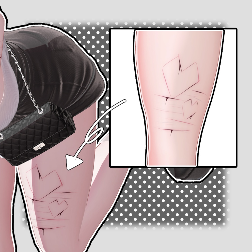 ♡Love Me Cut texture♡