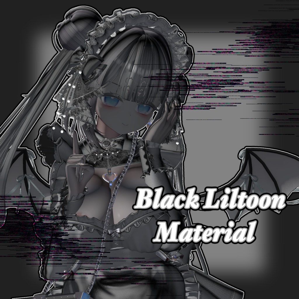 Black　LiltoonMaterial