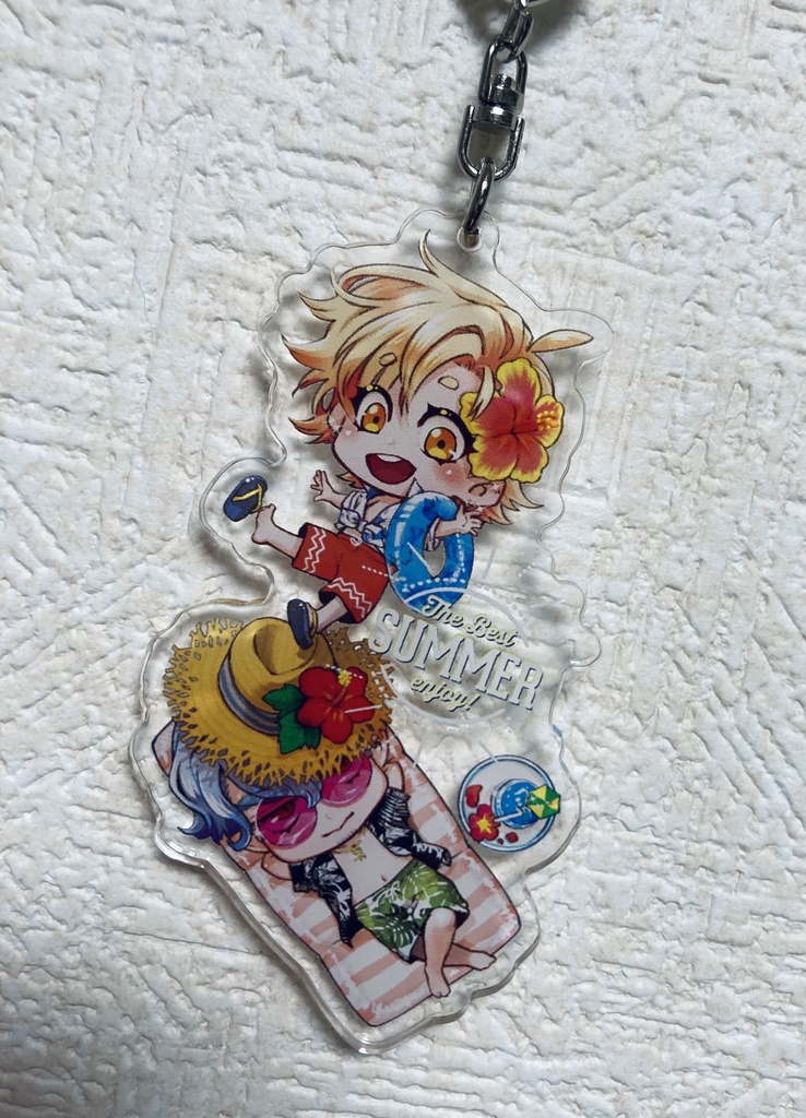 夏!オリヴィエ&イーライ/アクリルキーホルダー