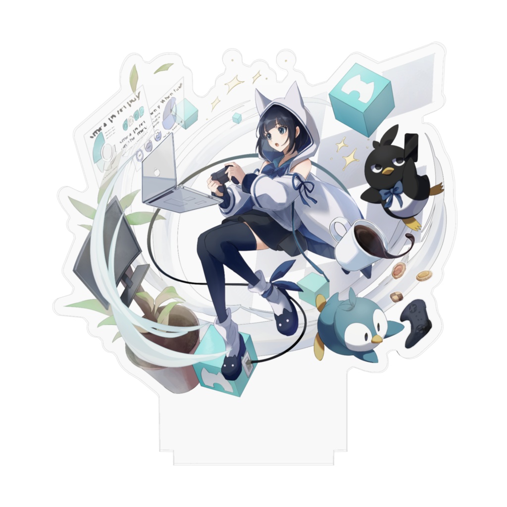 ISSY Games Channnel アクリルフィギュア