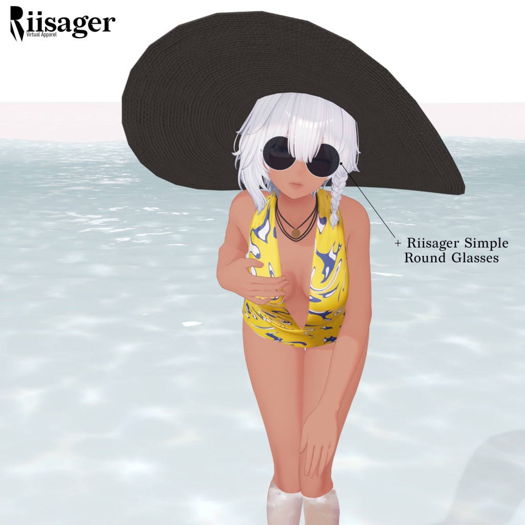 【Shinra】V-cut Swimsuit