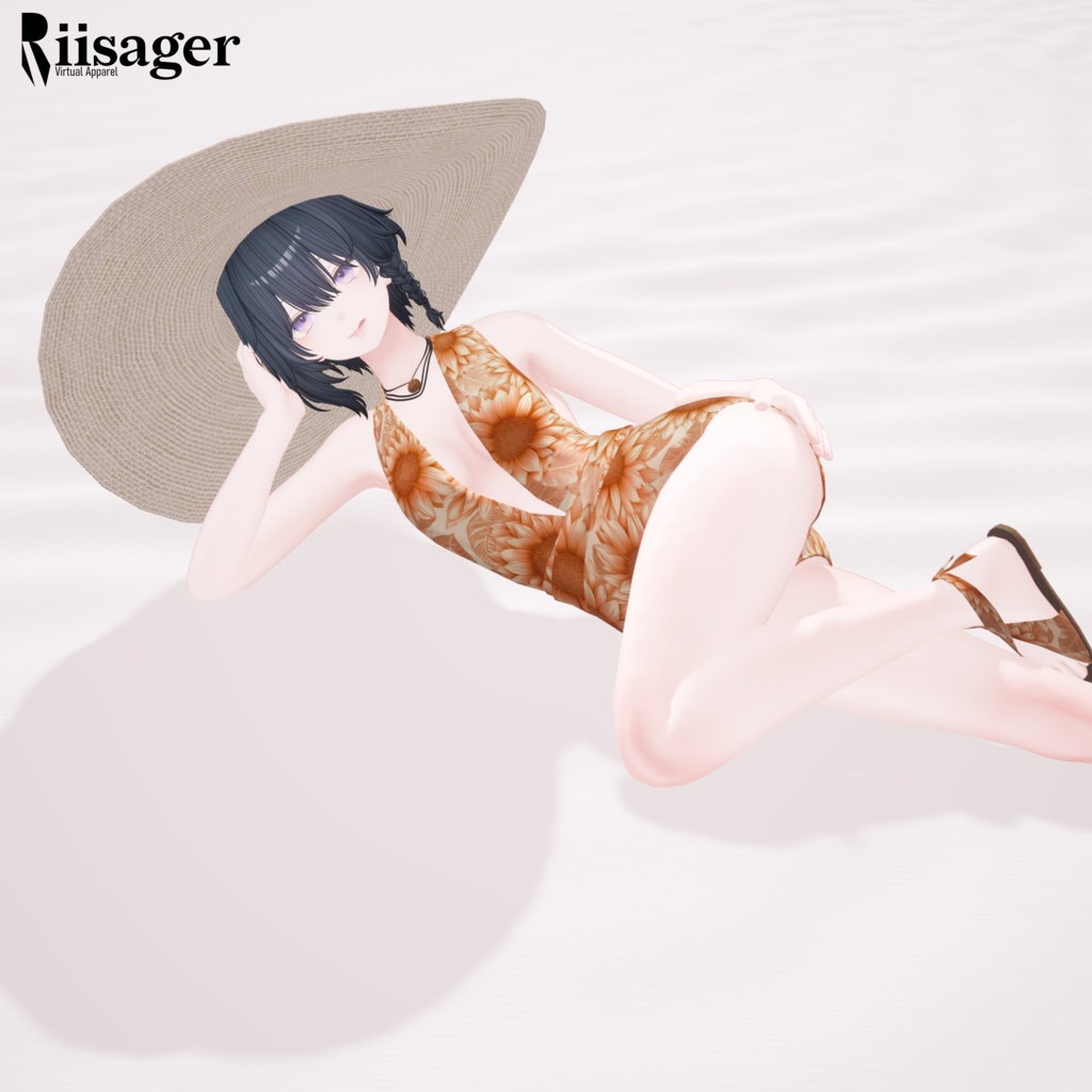 【Shinra】V-cut Swimsuit