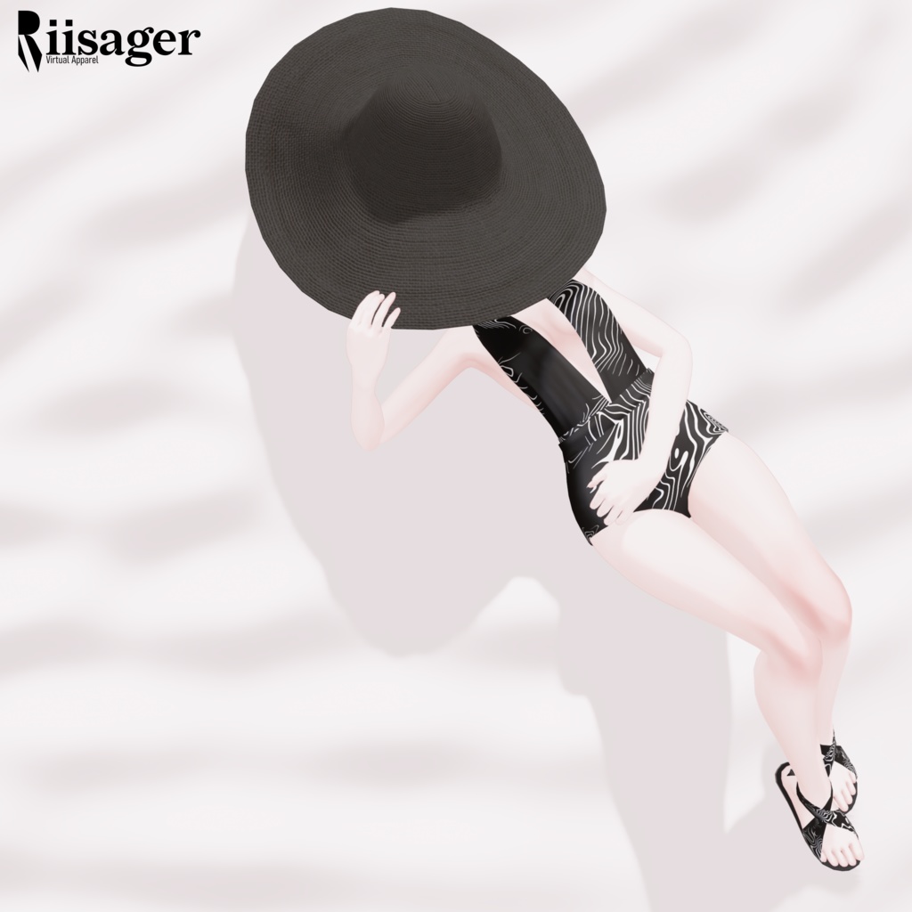 【Shinra】V-cut Swimsuit