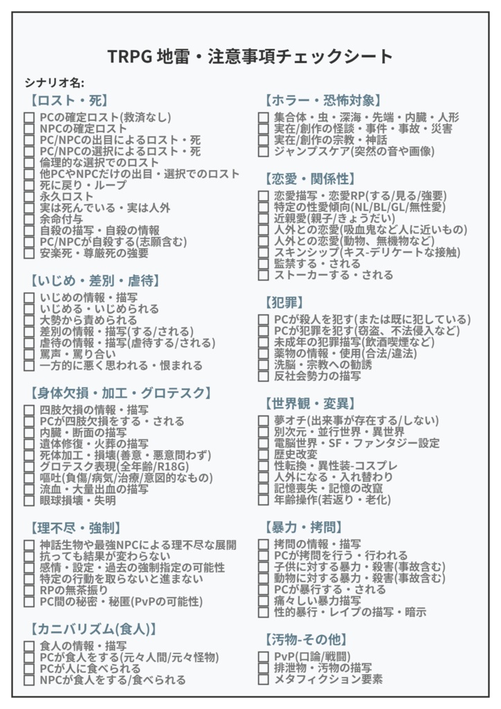 【CoC6版】サクラの麓 SPLL:E189809