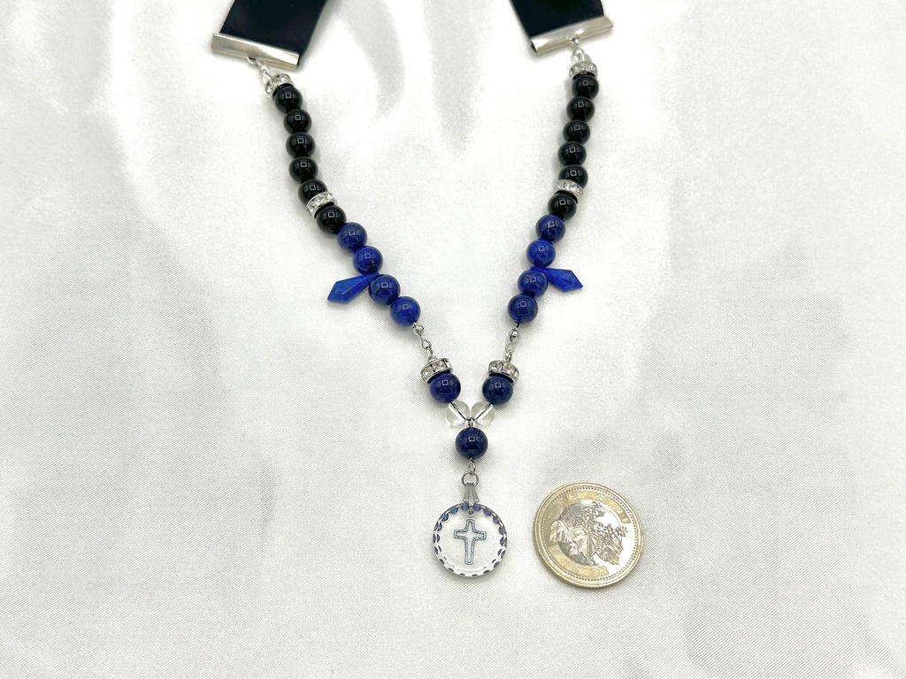 モリオンとラピスラズリの首飾り