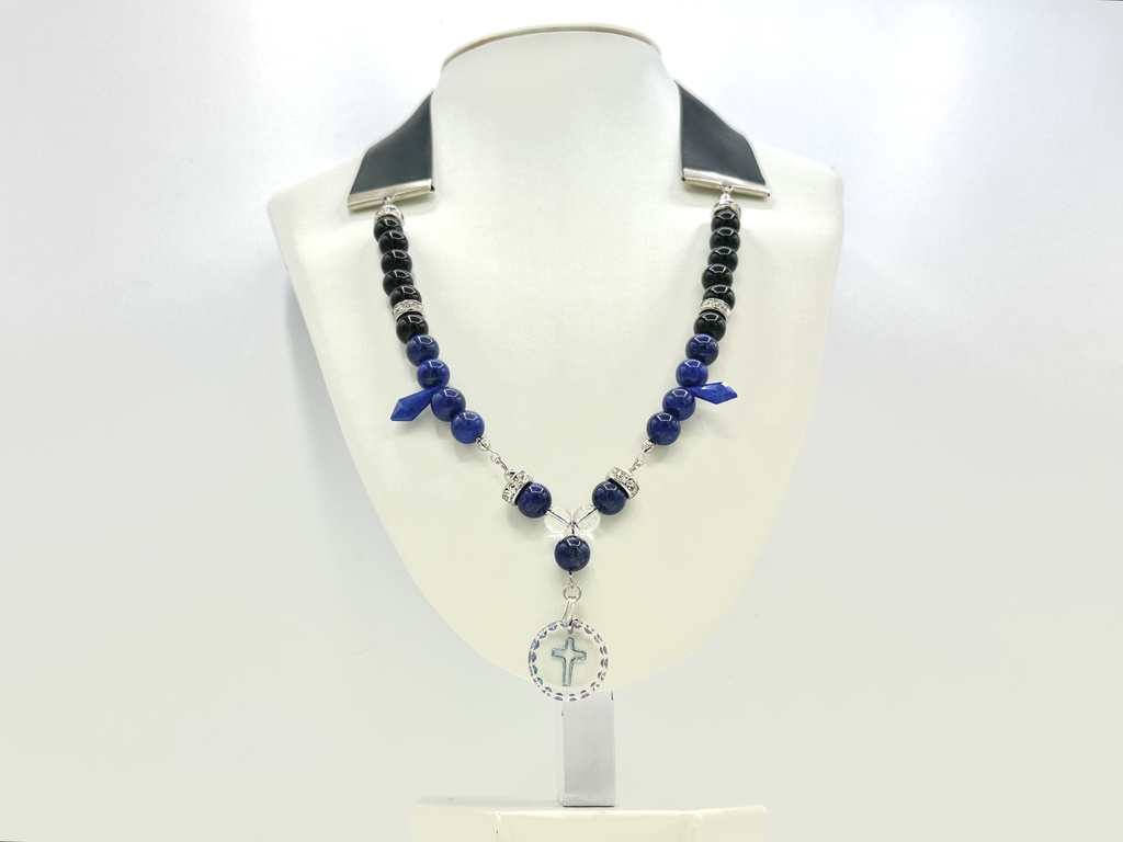 モリオンとラピスラズリの首飾り