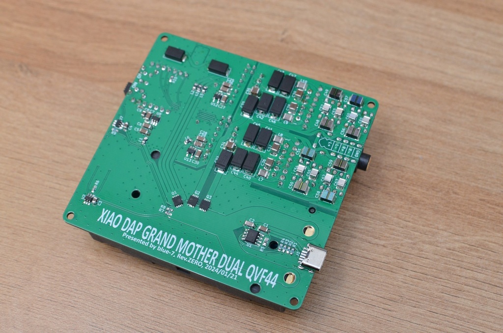 XIAO DAP GRAND MOTHER DUAL QVF44 基板のみ 2oz版