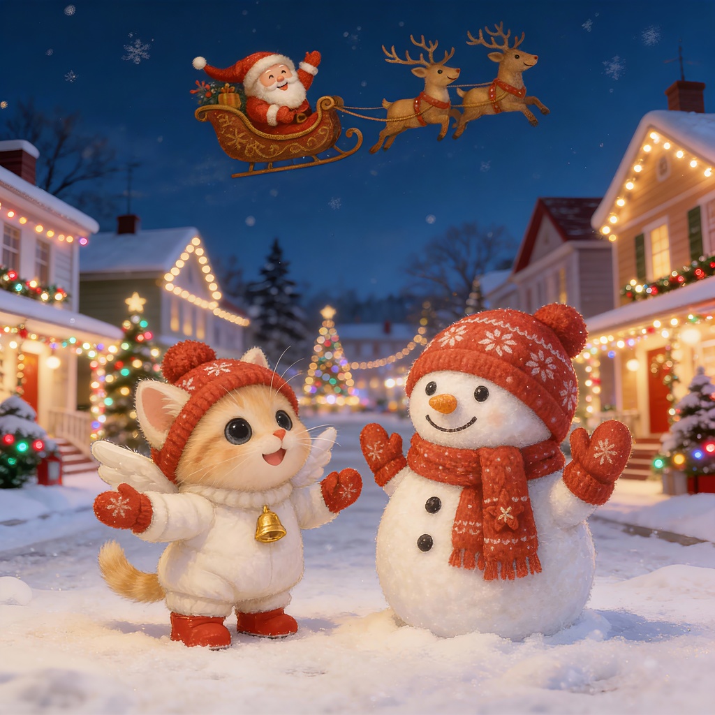 『ミルと雪だるまのクリスマス』