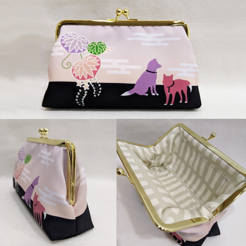 刀剣乱舞イメージ☆大きめがま口ポーチ