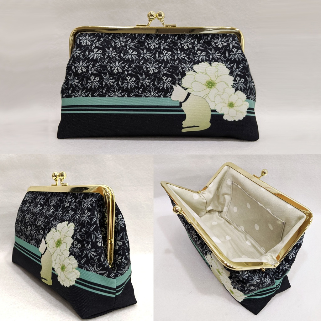 刀剣乱舞イメージ☆大きめがま口ポーチ