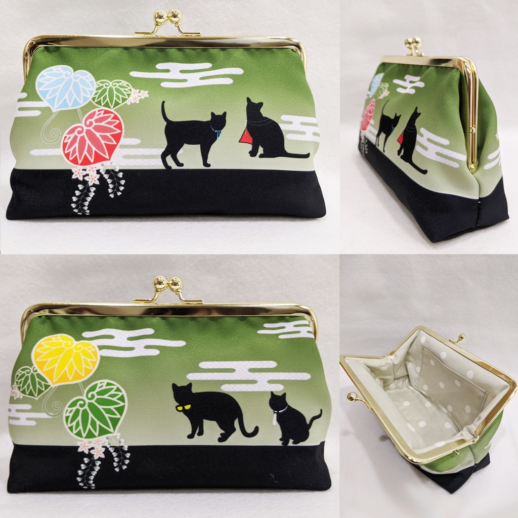 刀剣乱舞イメージ☆大きめがま口ポーチ