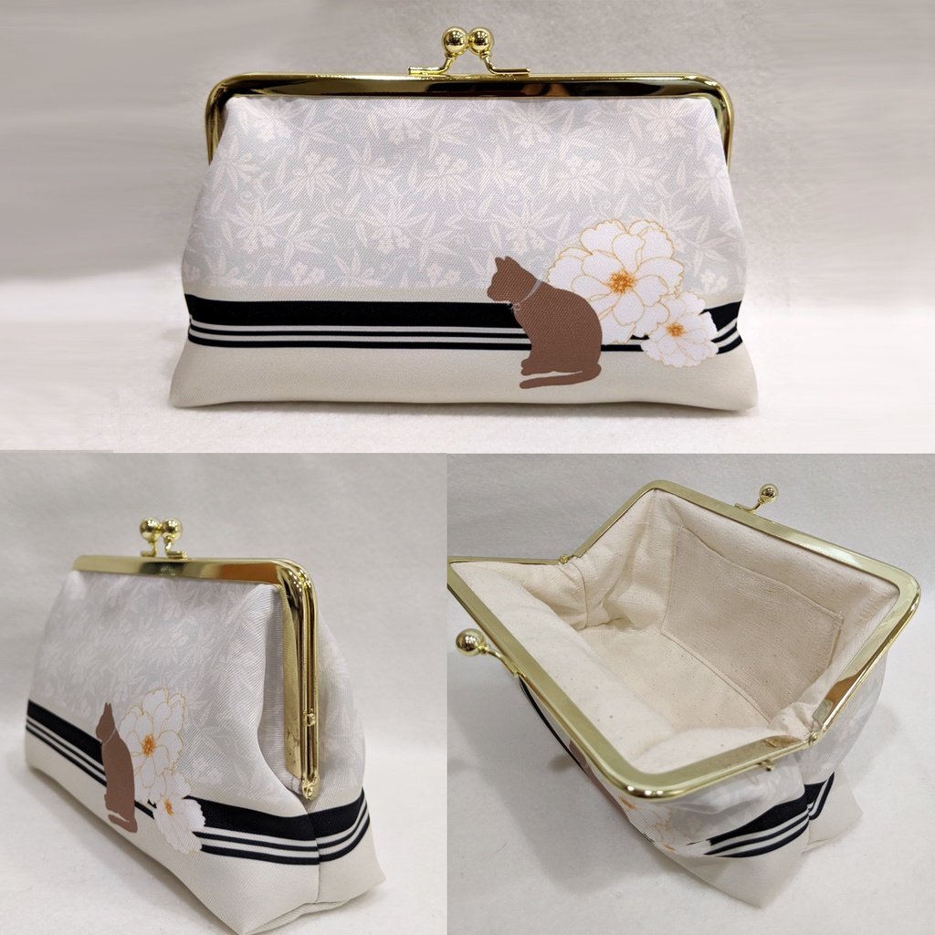 刀剣乱舞イメージ☆大きめがま口ポーチ