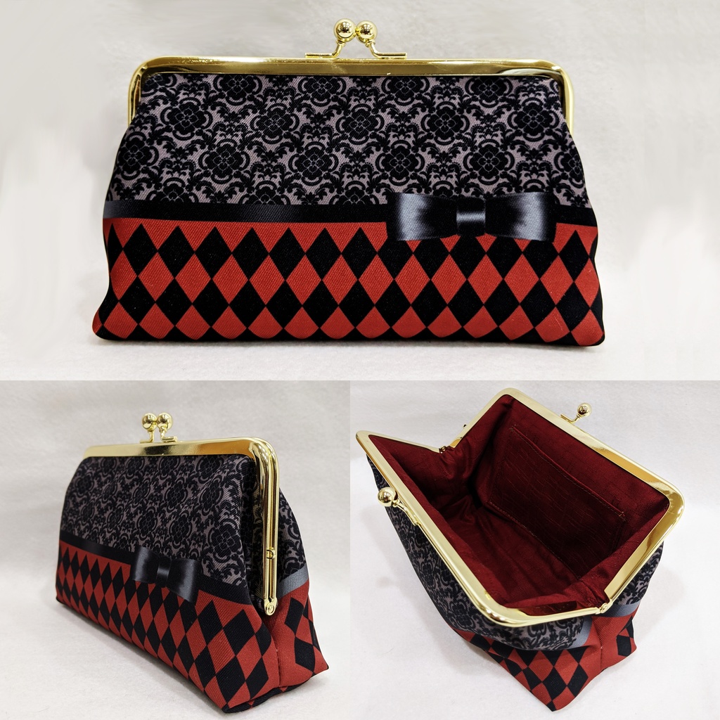 刀剣乱舞イメージ☆リボンがま口ポーチ