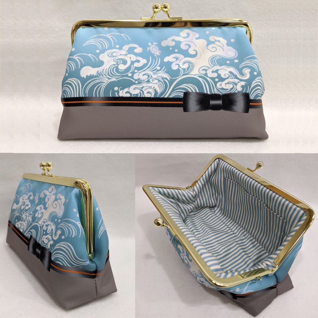 刀剣乱舞イメージ☆リボンがま口ポーチ