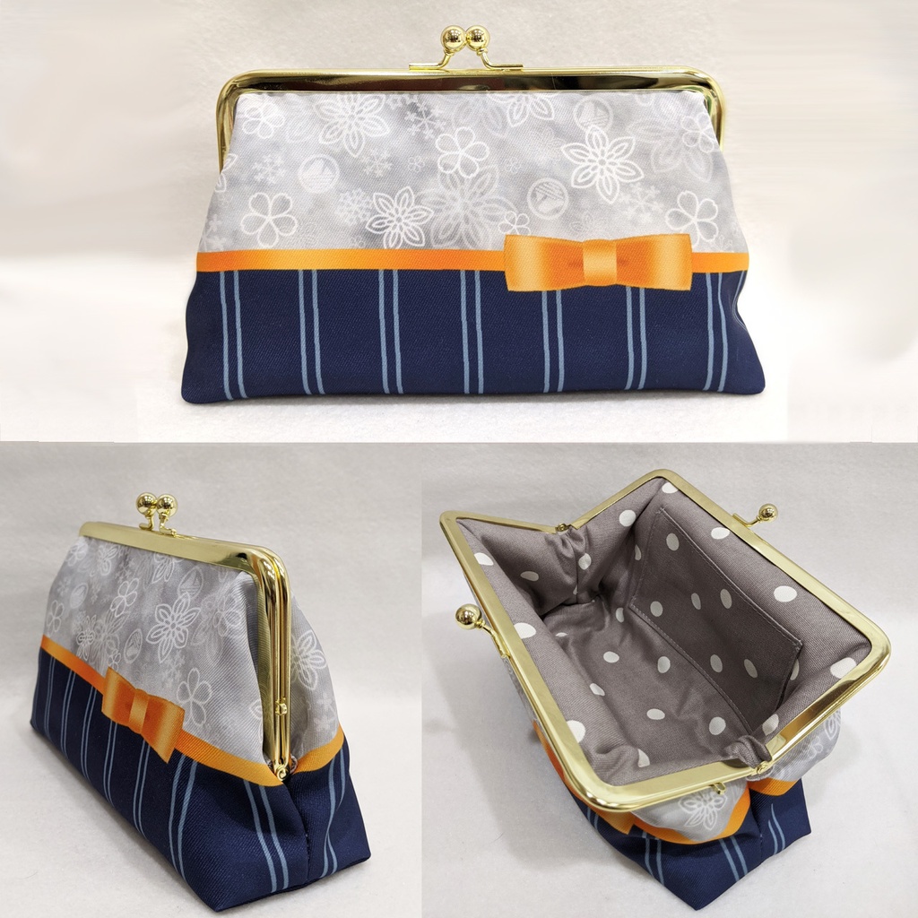 刀剣乱舞イメージ☆リボンがま口ポーチ