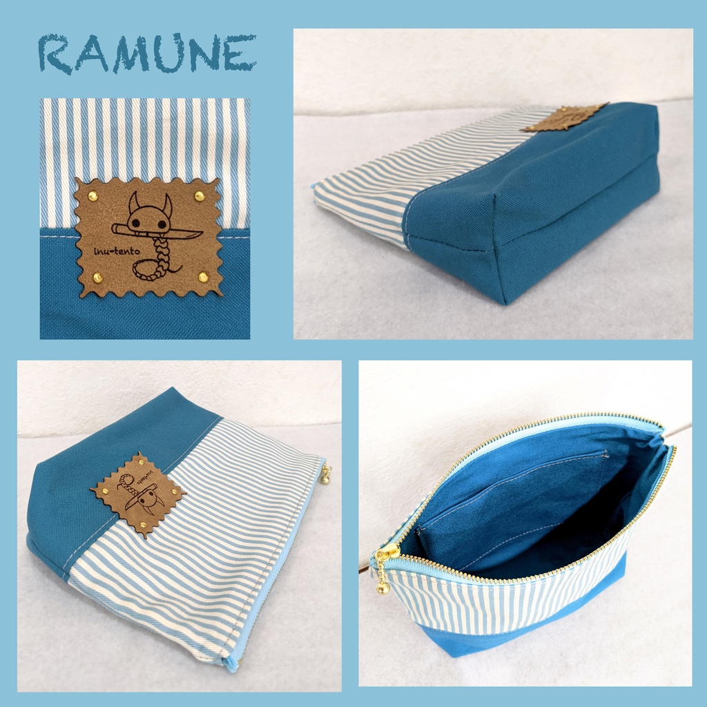 時間遡行軍 短刀ちゃん ファスナーポーチ