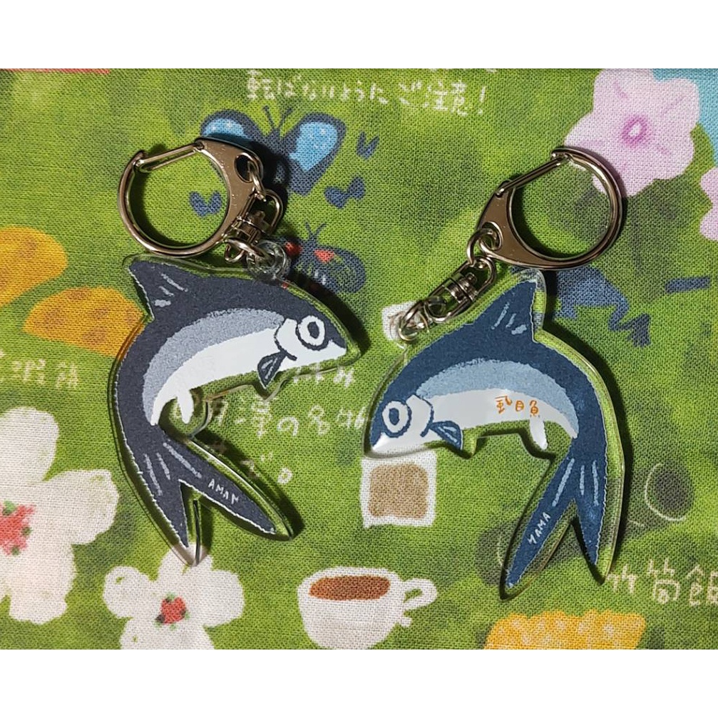 アクリルキーホルダー虱目魚TypeB