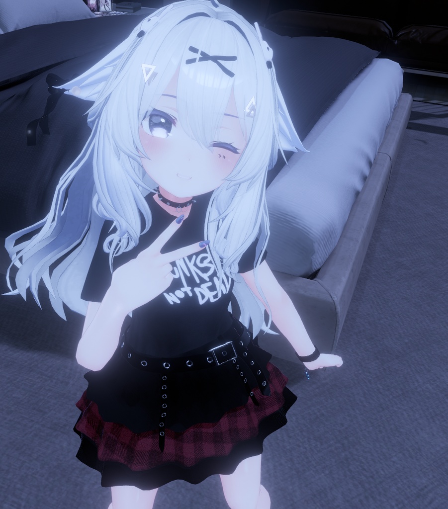 桔梗ちゃん用衣装 「PUNK ROCK」