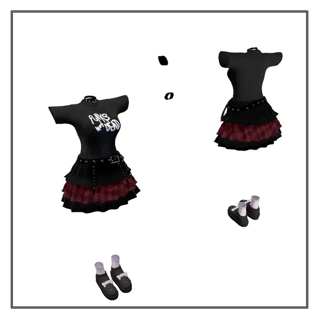 桔梗ちゃん用衣装 「PUNK ROCK」