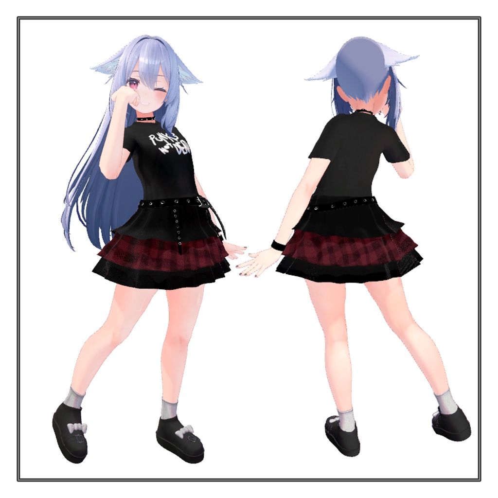 桔梗ちゃん用衣装 「PUNK ROCK」