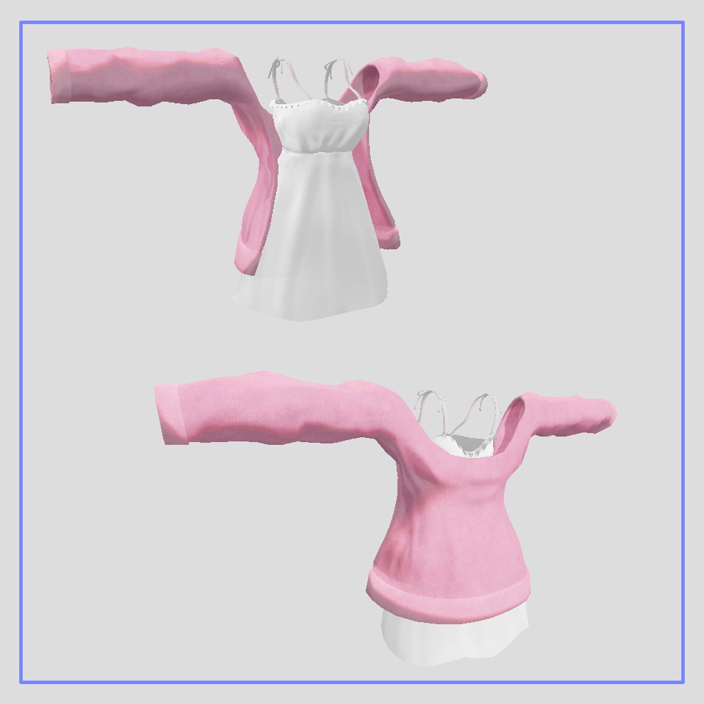 「3アバター対応」サマーワンピ