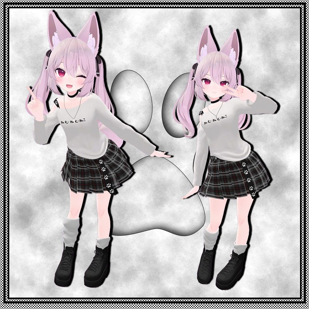 「5アバター対応」Casual Punk 『カジュアルパンク』