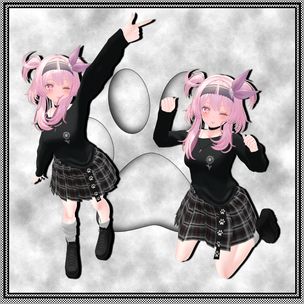 「5アバター対応」Casual Punk 『カジュアルパンク』