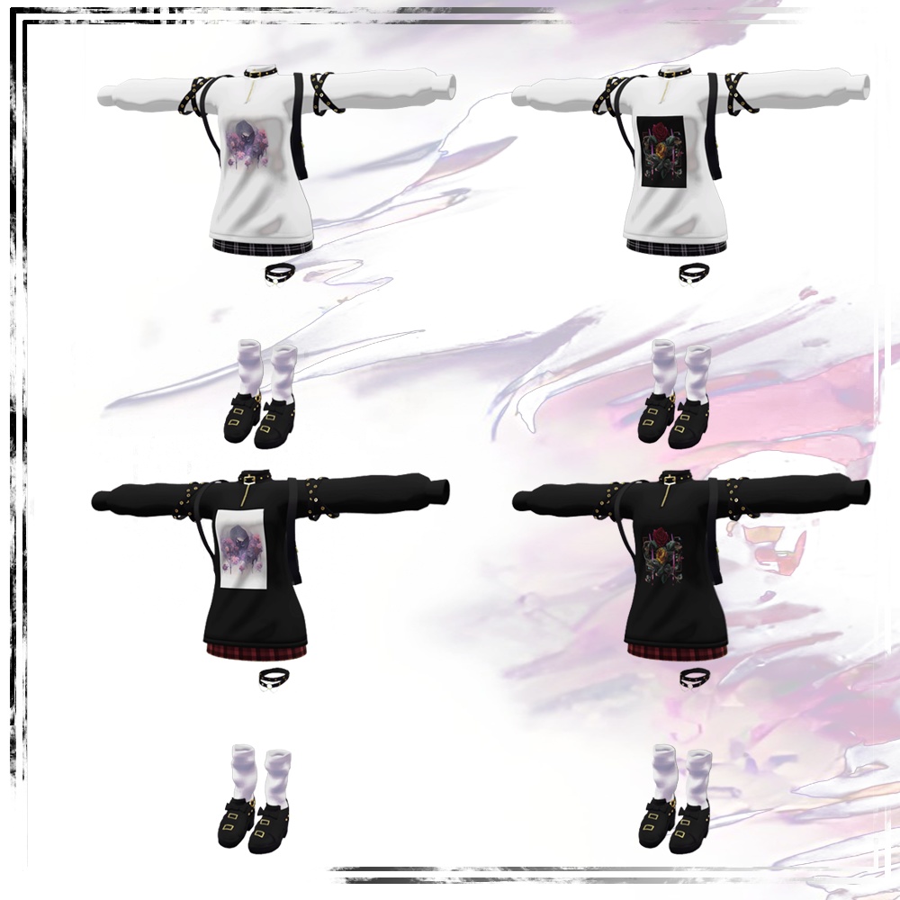 「5アバター対応」Gothic Trainer 『ゴシックトレーナ』