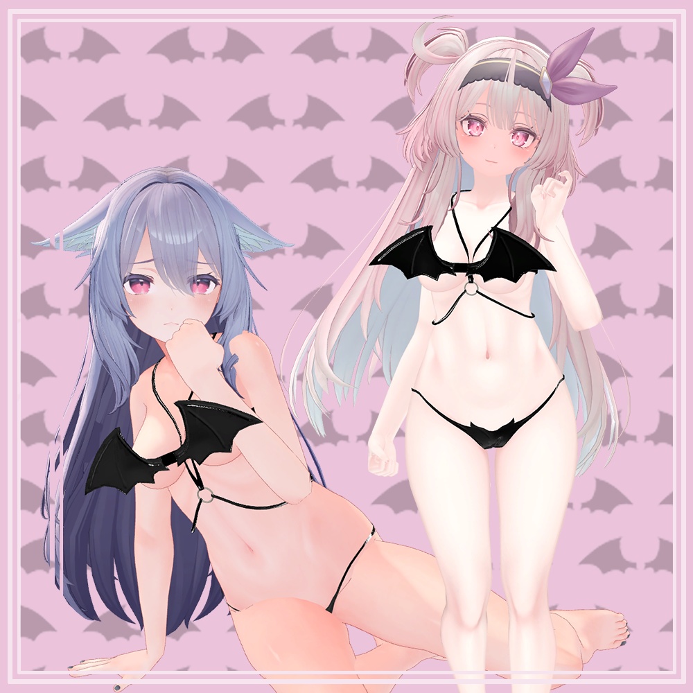 「6アバター対応」Mini Devil Bikini 『ミニデビルビキニ』