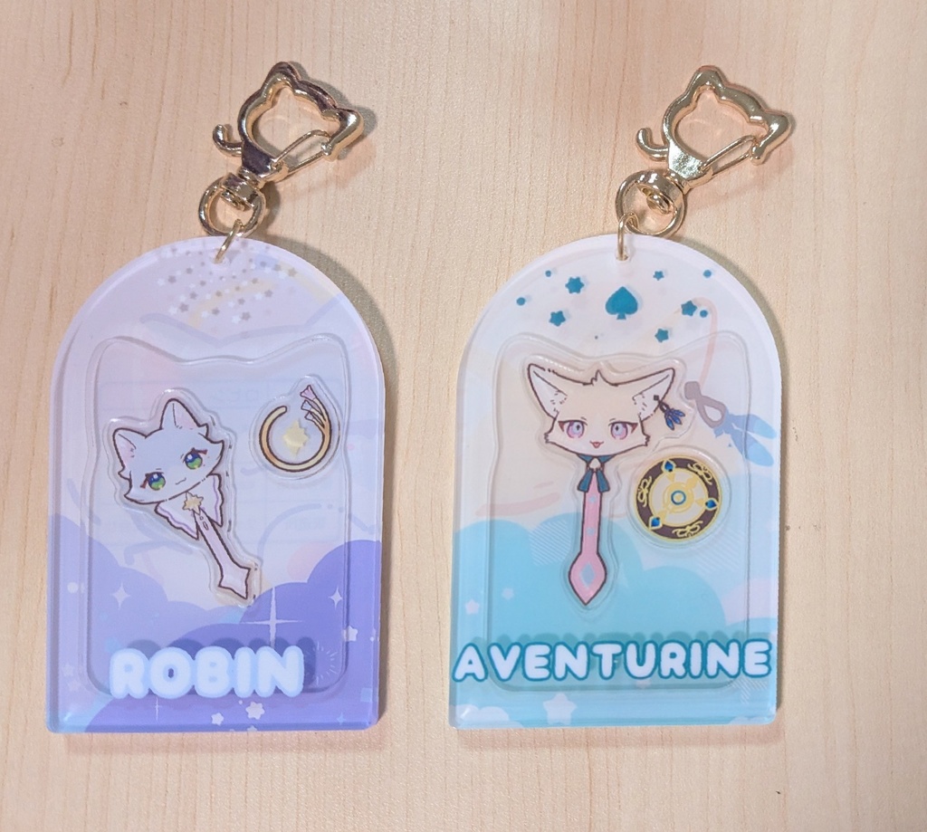 キャンディーパッケージ風シャカシャカアクキー