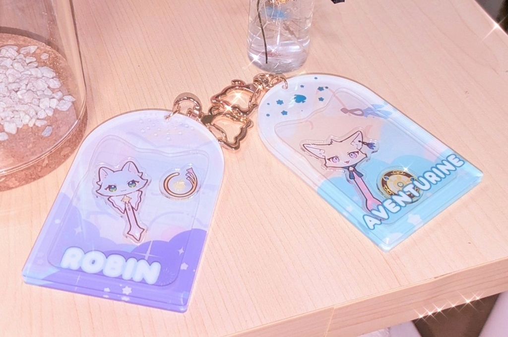 キャンディーパッケージ風シャカシャカアクキー