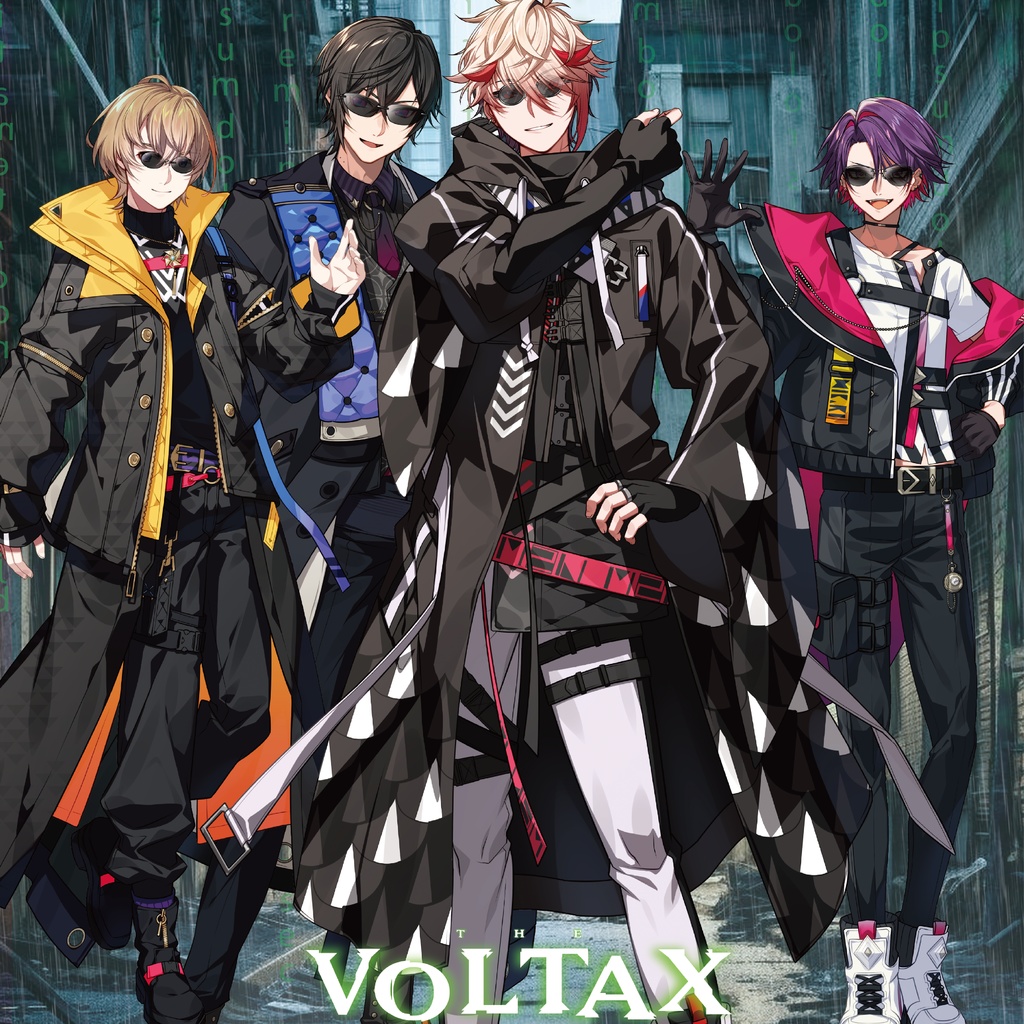 『VOLTAX』+『VOLTACTION』|映画パロ|クリアファイル+イラストカード