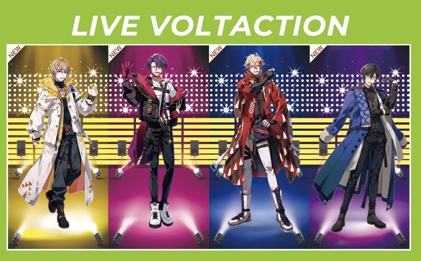 【先行割引6/30まで】身長差アクリルスタンド：VOLTACTION LIVE ver.［背景付き］