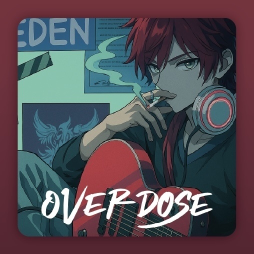 【7/7まで割引&送料無料】Overdose/ローレン・イロアス(Cover)|MVアクスタ&特典ステッカー【光るLEDキーホルダー対応】(非公式)