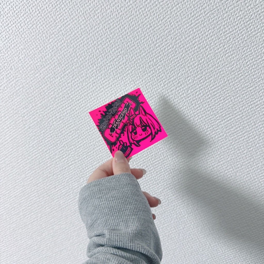 【C104頒布グッズ】トランセンドちゃんステッカー5種