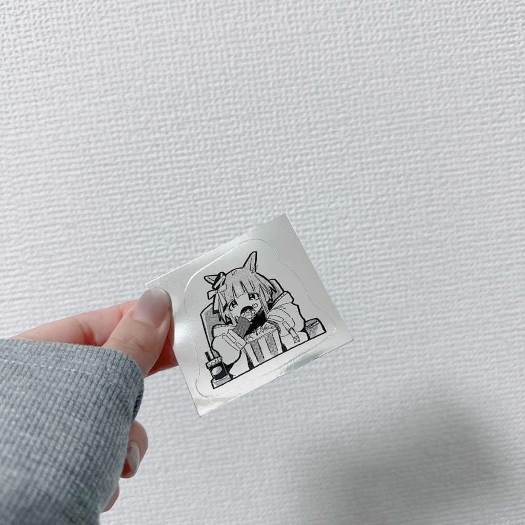 【C104頒布グッズ】トランセンドちゃんステッカー5種