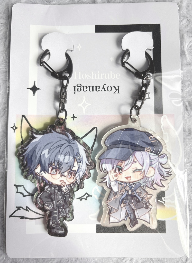 【非公式】ペアアクリルキーホルダー