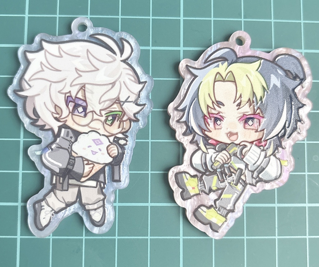 【非公式】ペアアクリルキーホルダー