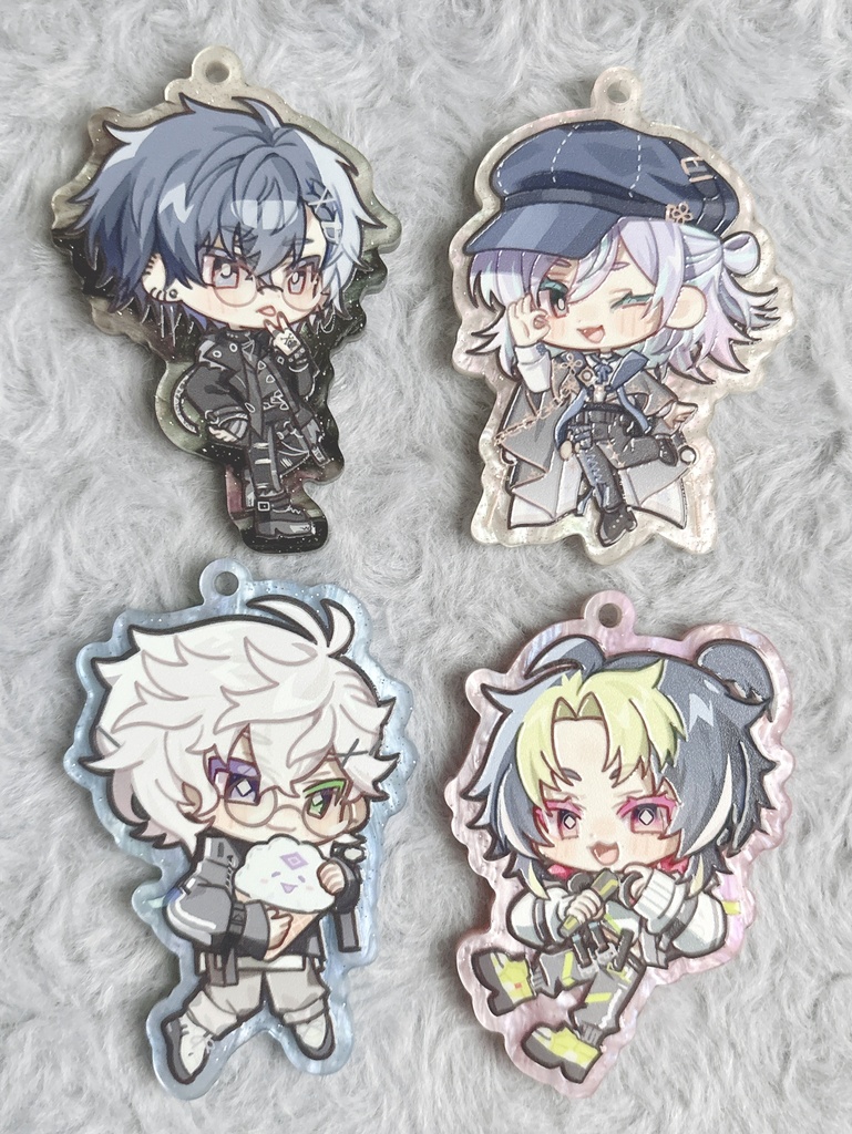 【非公式】ペアアクリルキーホルダー