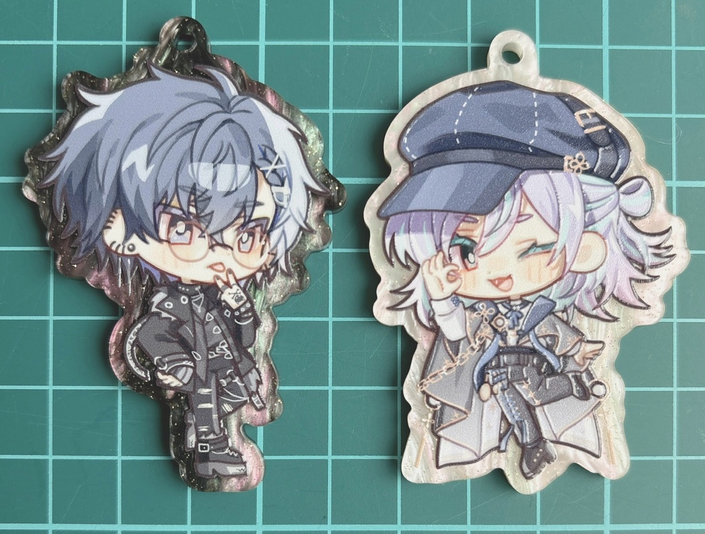 【非公式】ペアアクリルキーホルダー