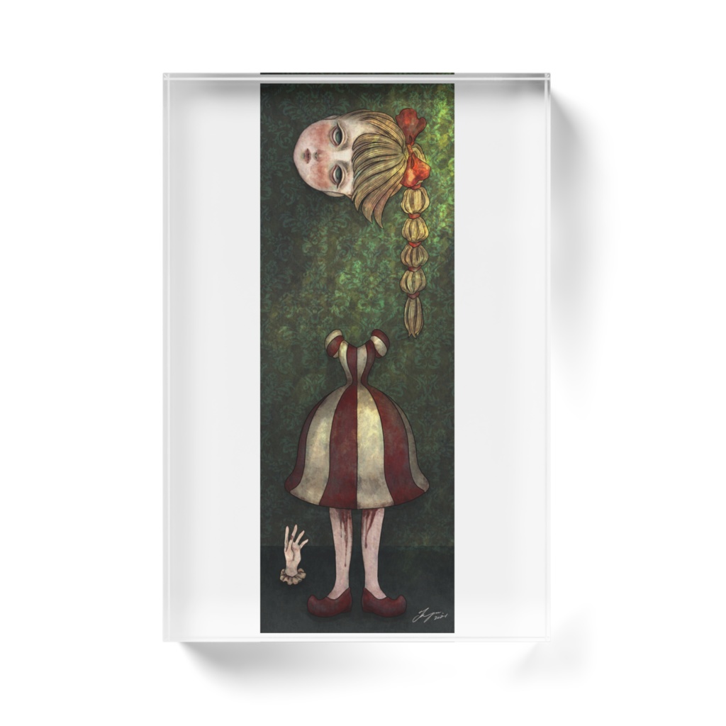 喜劇 アクリルブロックclear