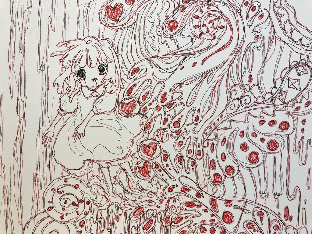 escape ドローイング